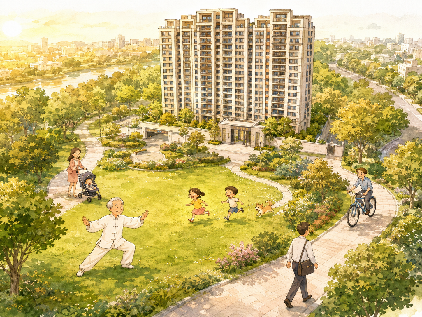【社區開箱系列】桃園市八德區｜皇翔百老匯一期開箱：3000坪公園正對面、捷運綠線首站蛋黃區與行情全解析
