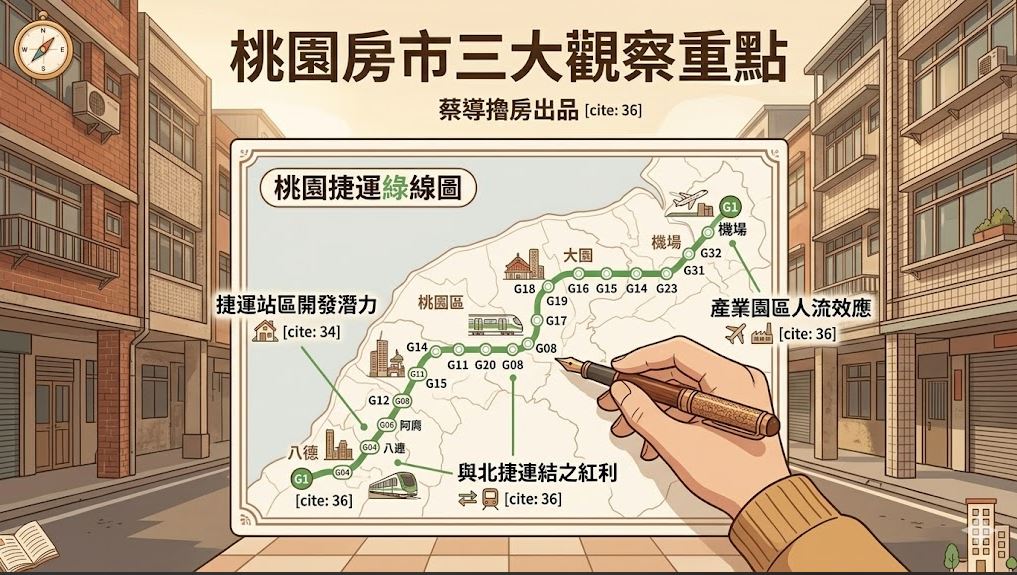 2026年桃園房市，你站對浪頭了嗎？蔡導三大觀察重點年中預測