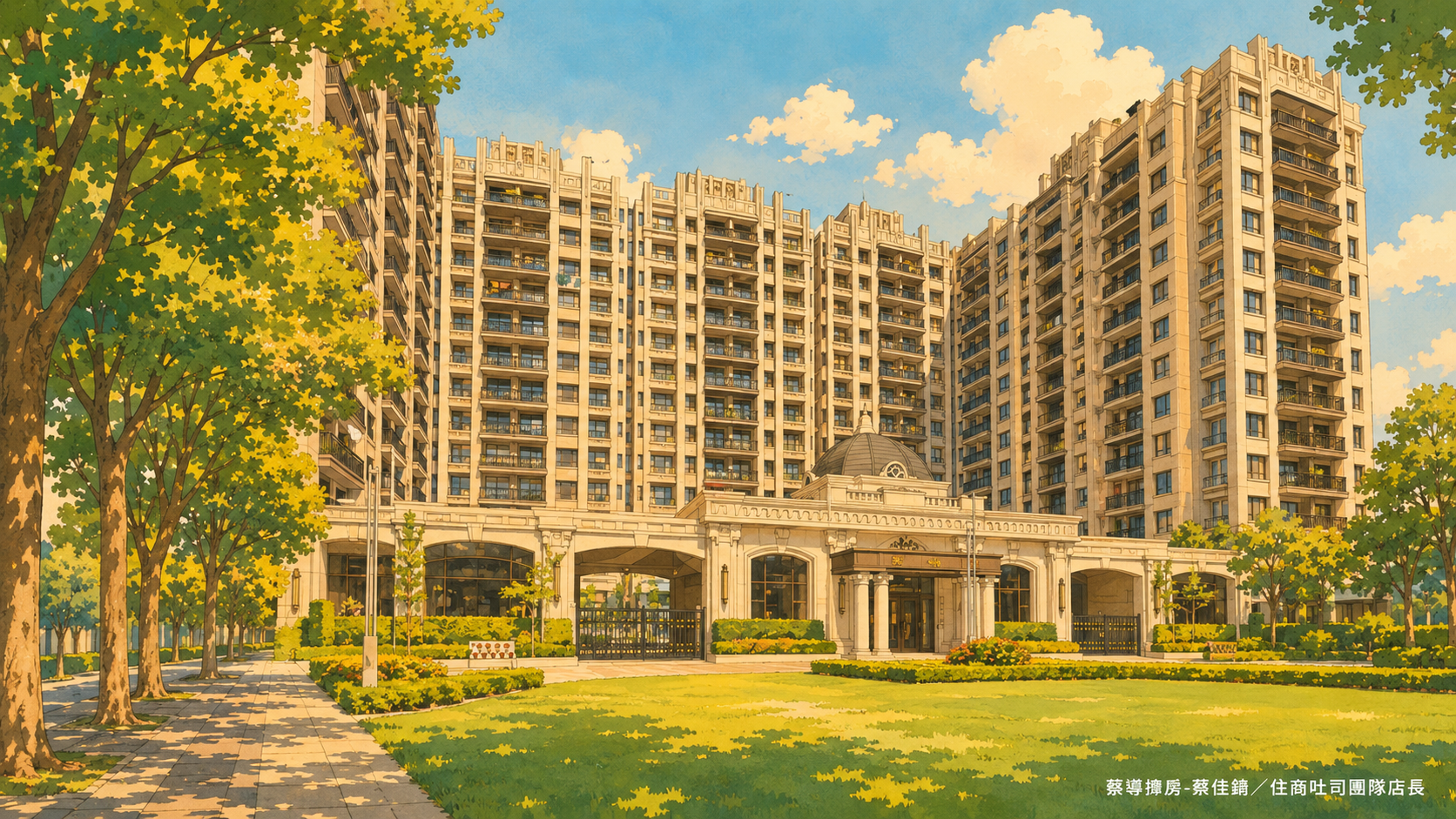 【社區開箱文】-桃園八德區|佳陞墨爾本開箱:1300坪開放空間、Art Deco風格美宅八德買房首選區