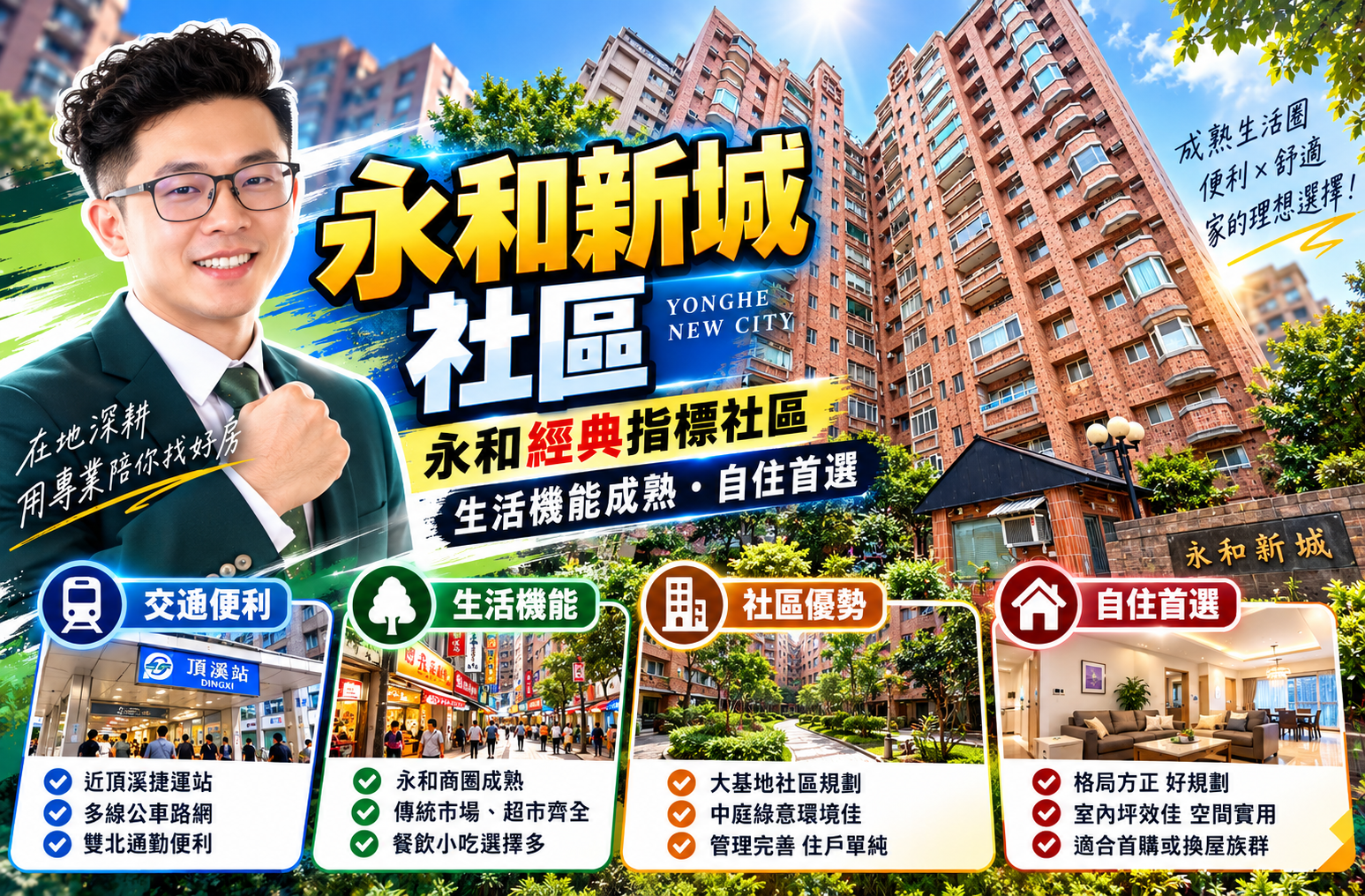 永和新城可以買嗎?2026年幫您分析優缺點、成交行情與未來增值一次看懂