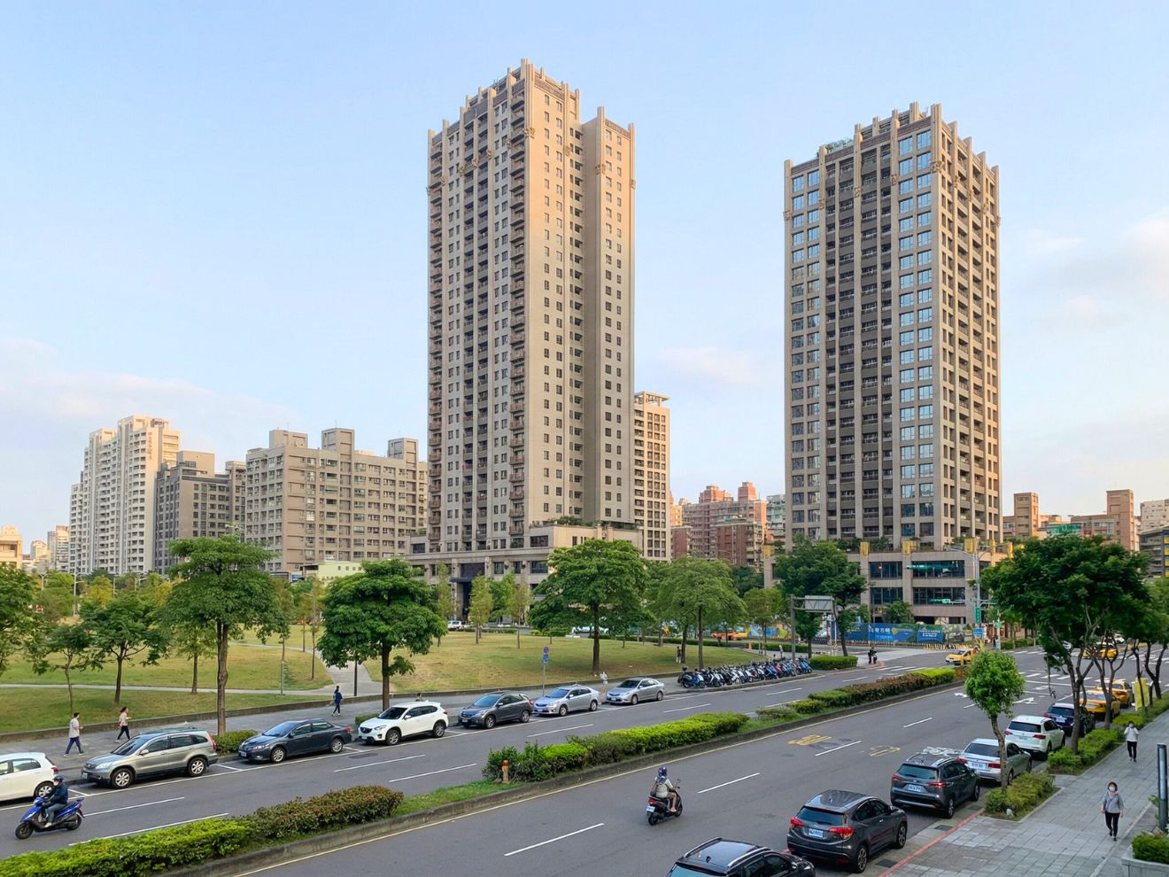 新莊副都心街景圖