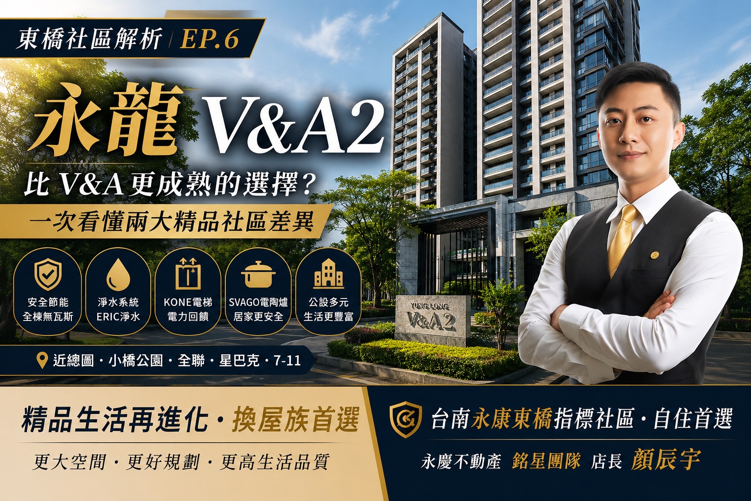 【東橋社區解析 EP.6】永龍 V&A2｜比 V&A 更成熟？帶你一次看懂兩大精品社區的差異