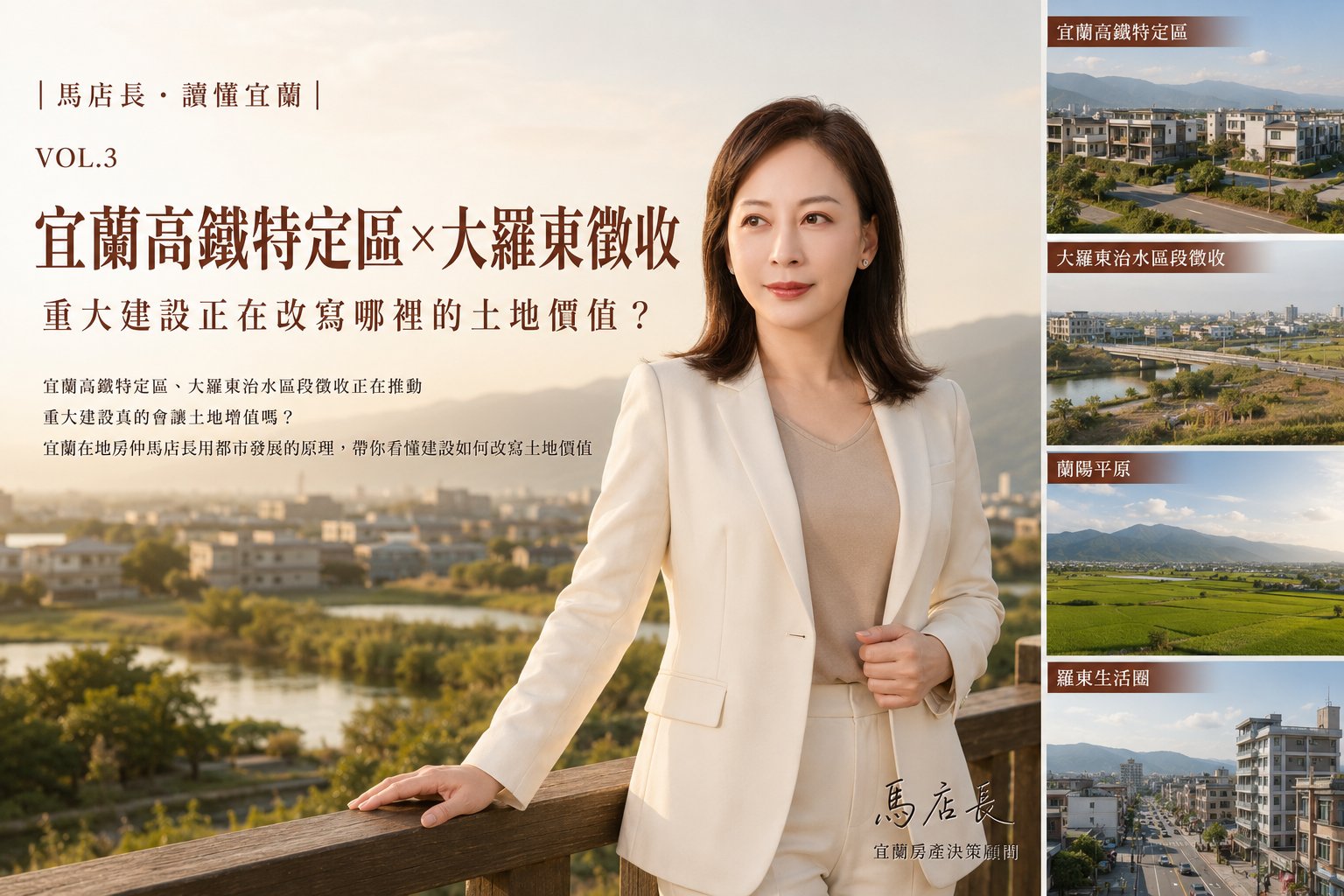 宜蘭高鐵特定區×大羅東徵收:重大建設正在改寫宜蘭的土地價值?