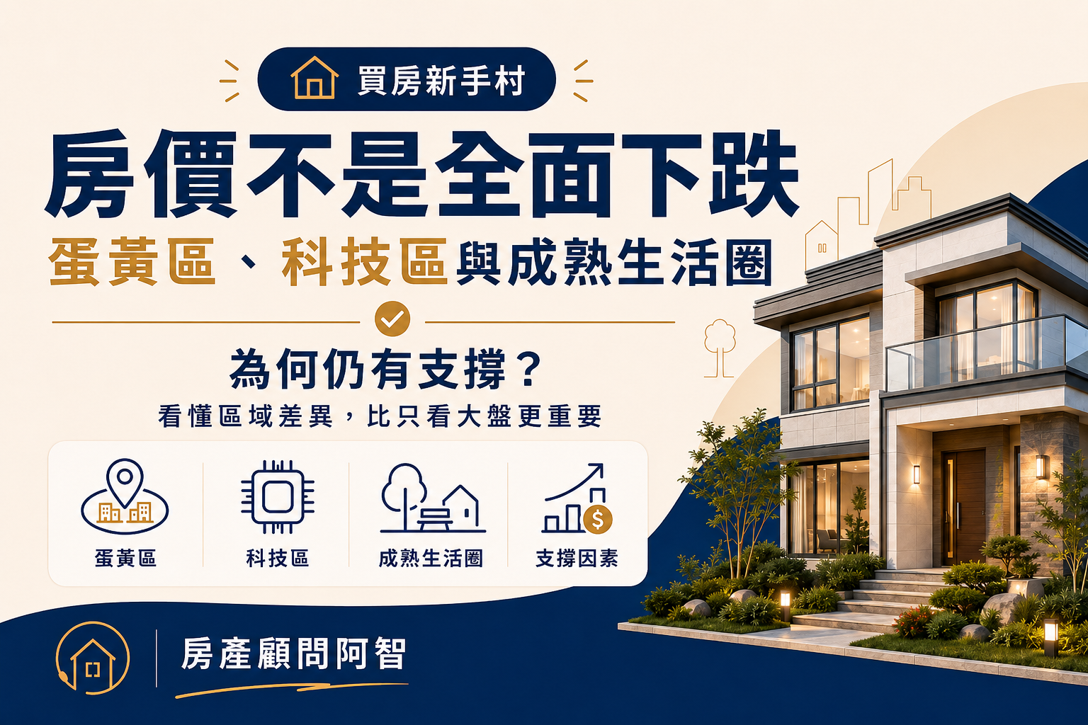 房價不是全面下跌：市場真正發生的是「分化」