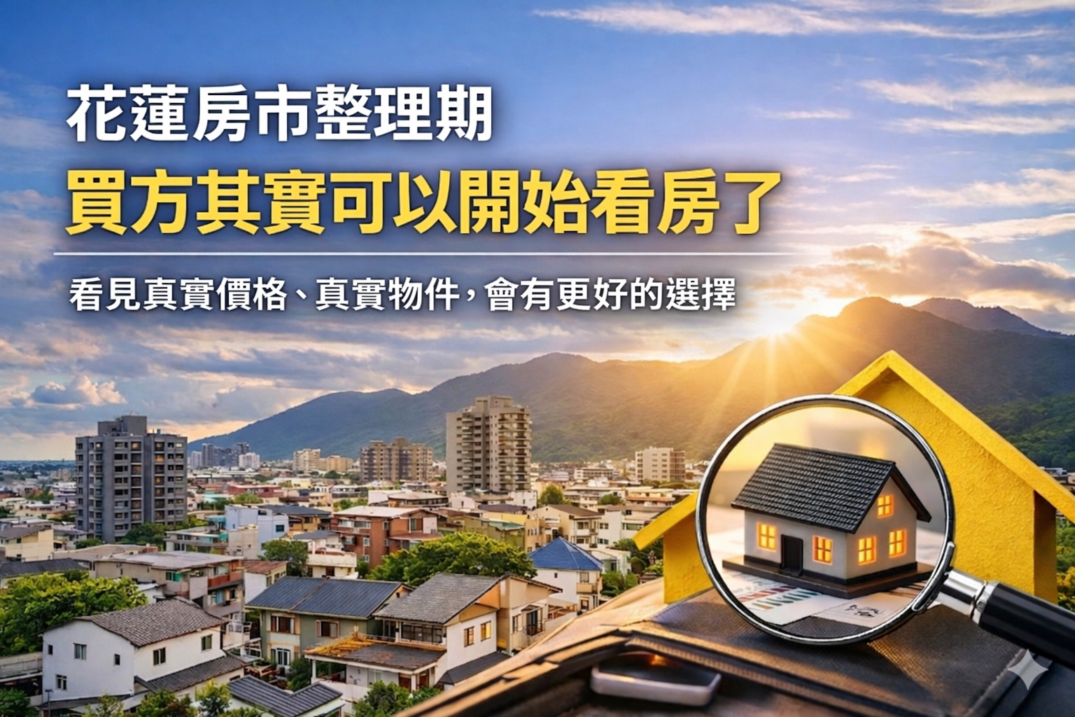 2026 花蓮房市整理期，買方其實可以開始看房