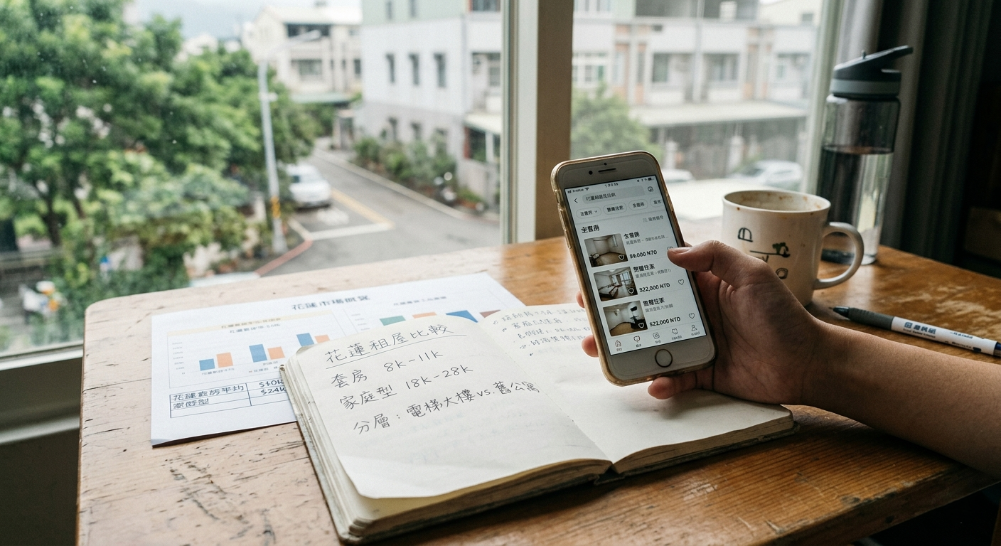 花蓮市住宅租金怎麼看？房東怎麼訂、房客怎麼判斷才不容易看錯