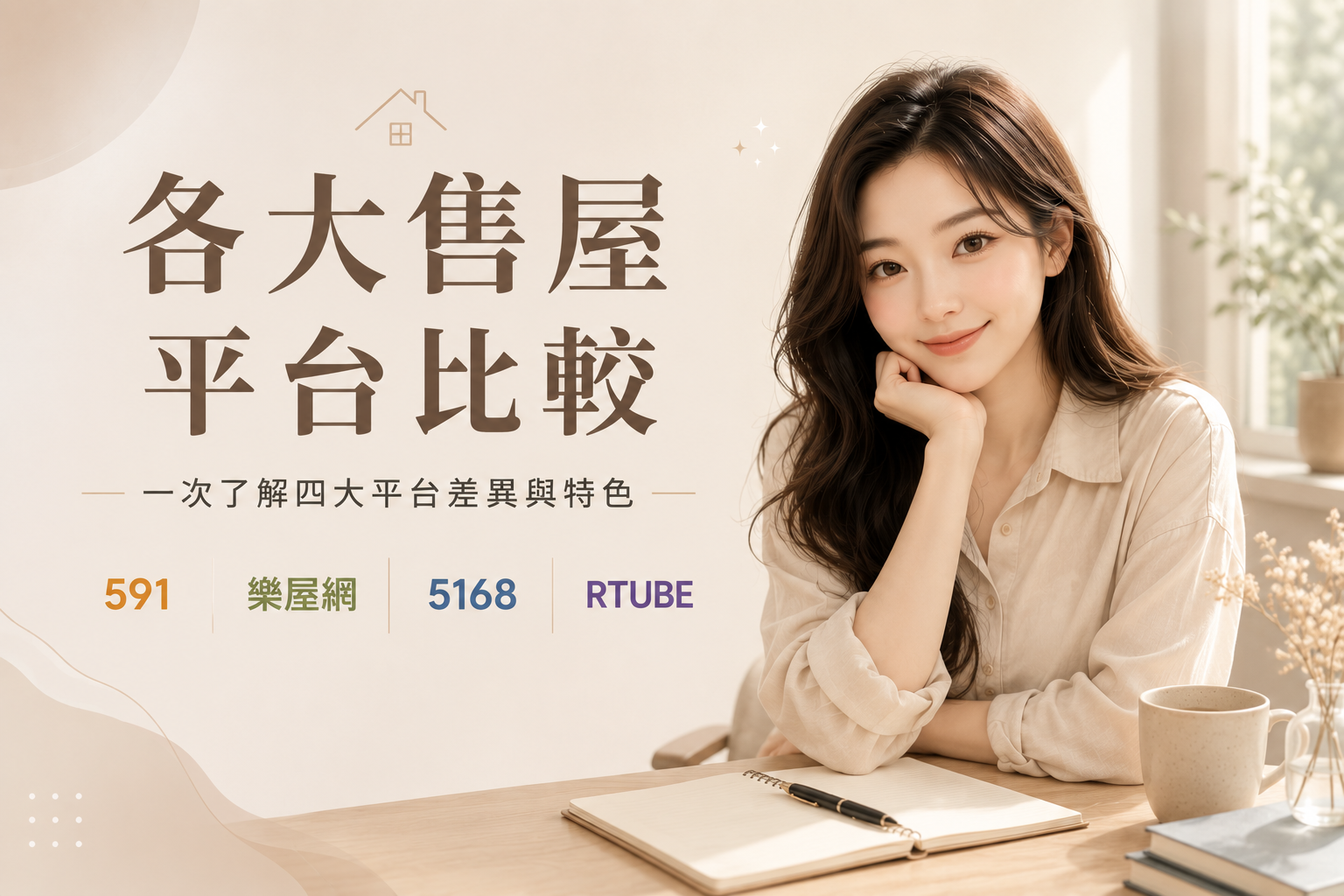 2026 房屋刊登平台比較|591、樂屋網、5168、R.TUBE 差異分析,房仲如何選擇?