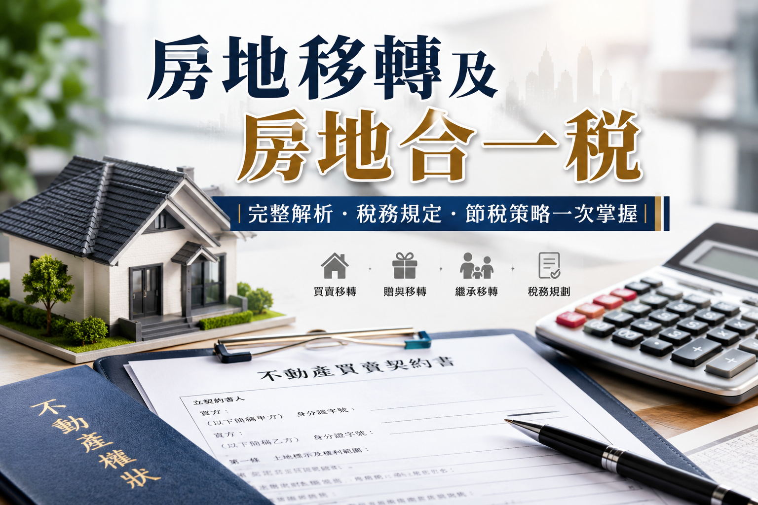 房地移轉及房地合一稅完整解析｜買賣、贈與、繼承都需要繳房地合一稅嗎？