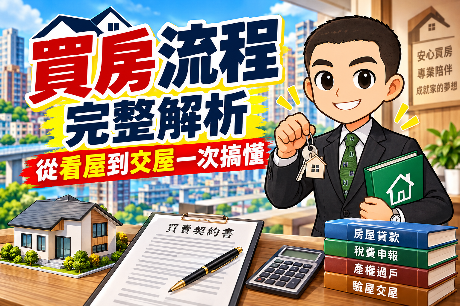 買房流程完整解析:從看屋、斡旋到交屋一次搞懂
