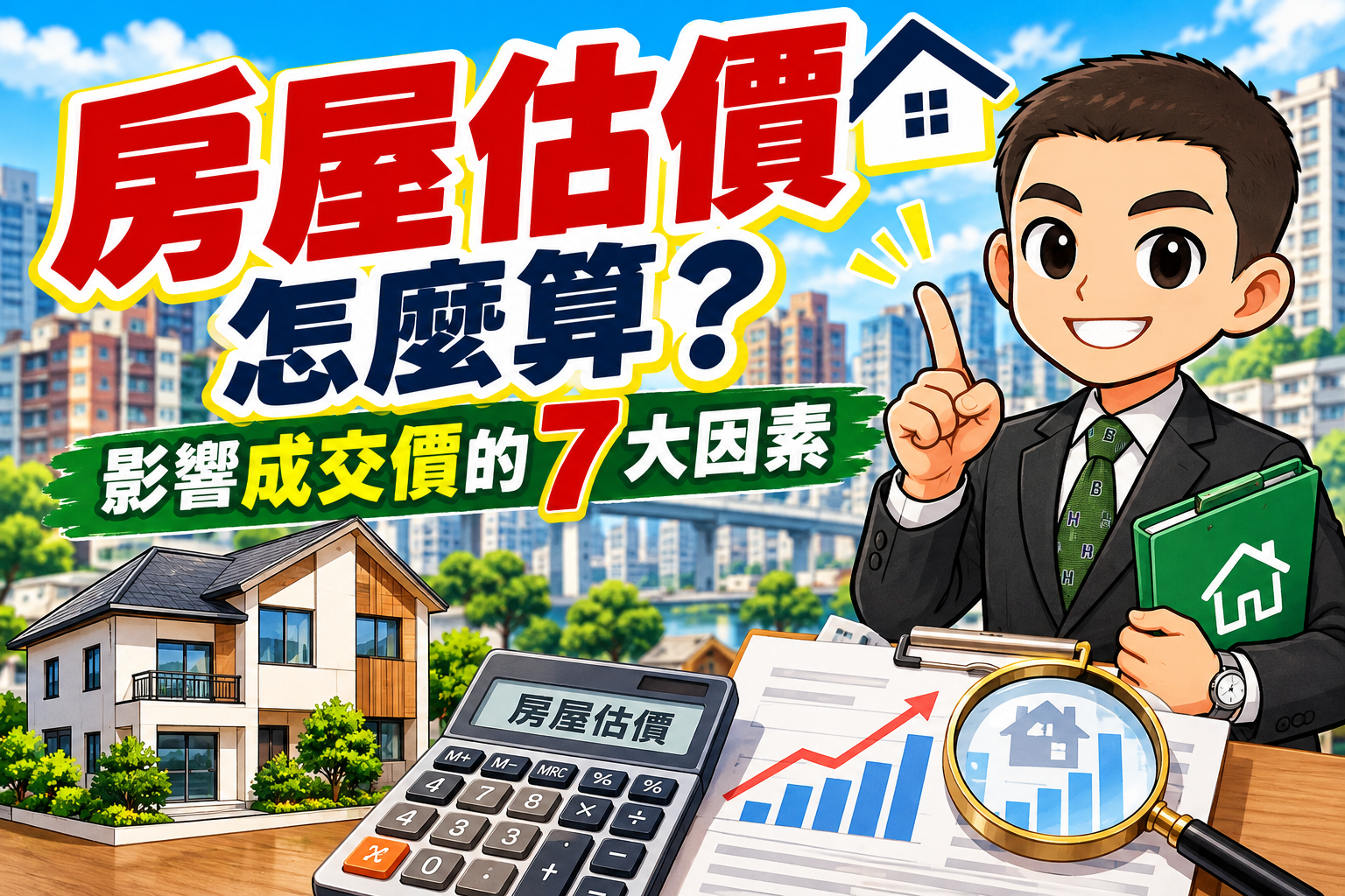 房屋估價怎麼算?影響成交價格的7大因素