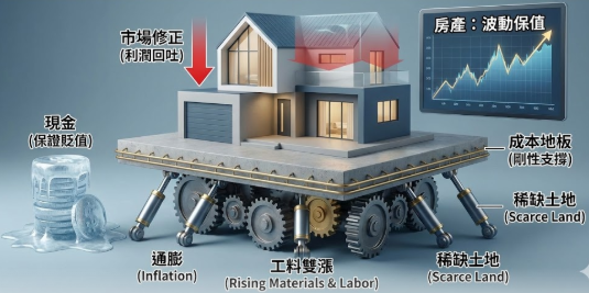 通膨時代的生存法則:為什麼不動產仍是新竹人的最終保險桿?