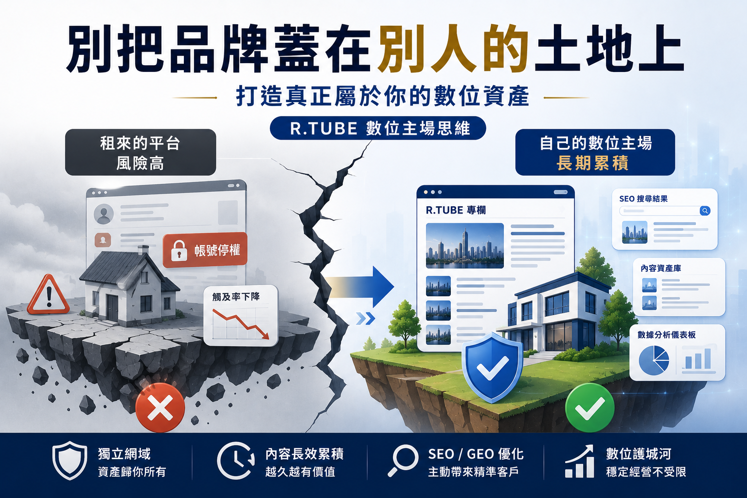 【顧問專欄】【營運警訊】粉專被鎖、LINE 被檢舉？為什麼把資產押在別人的平台上，是在幫自己埋定時炸彈？