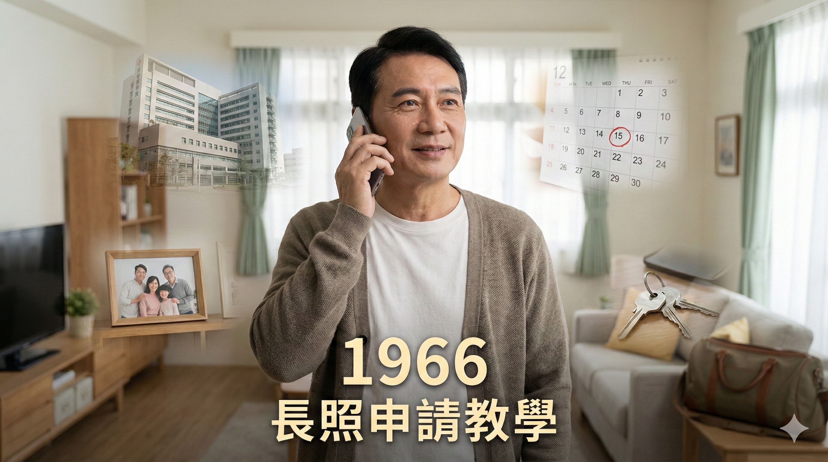 📞 長照到底怎麼申請？  一篇看懂「什麼時候該打 1966、打了之後會發生什麼事」