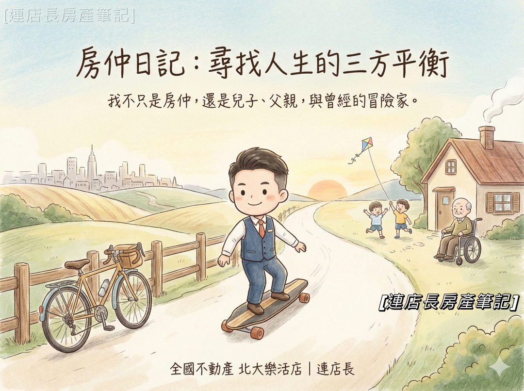 寫給正在尋找人生「三方平衡」的你