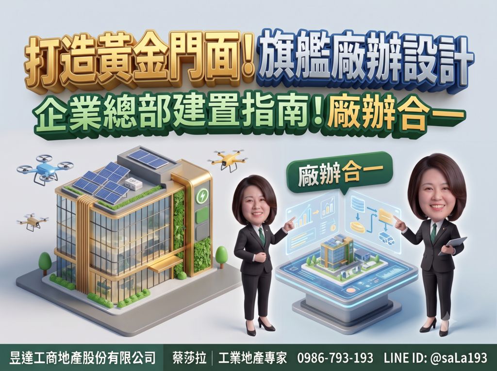 企業總部建置指南：品牌升級與旗艦廠辦設計總部懶人包