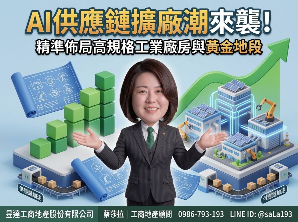 AI供應鏈擴廠潮來襲！半導體上下游選址戰略懶人包，2026最新設廠指標