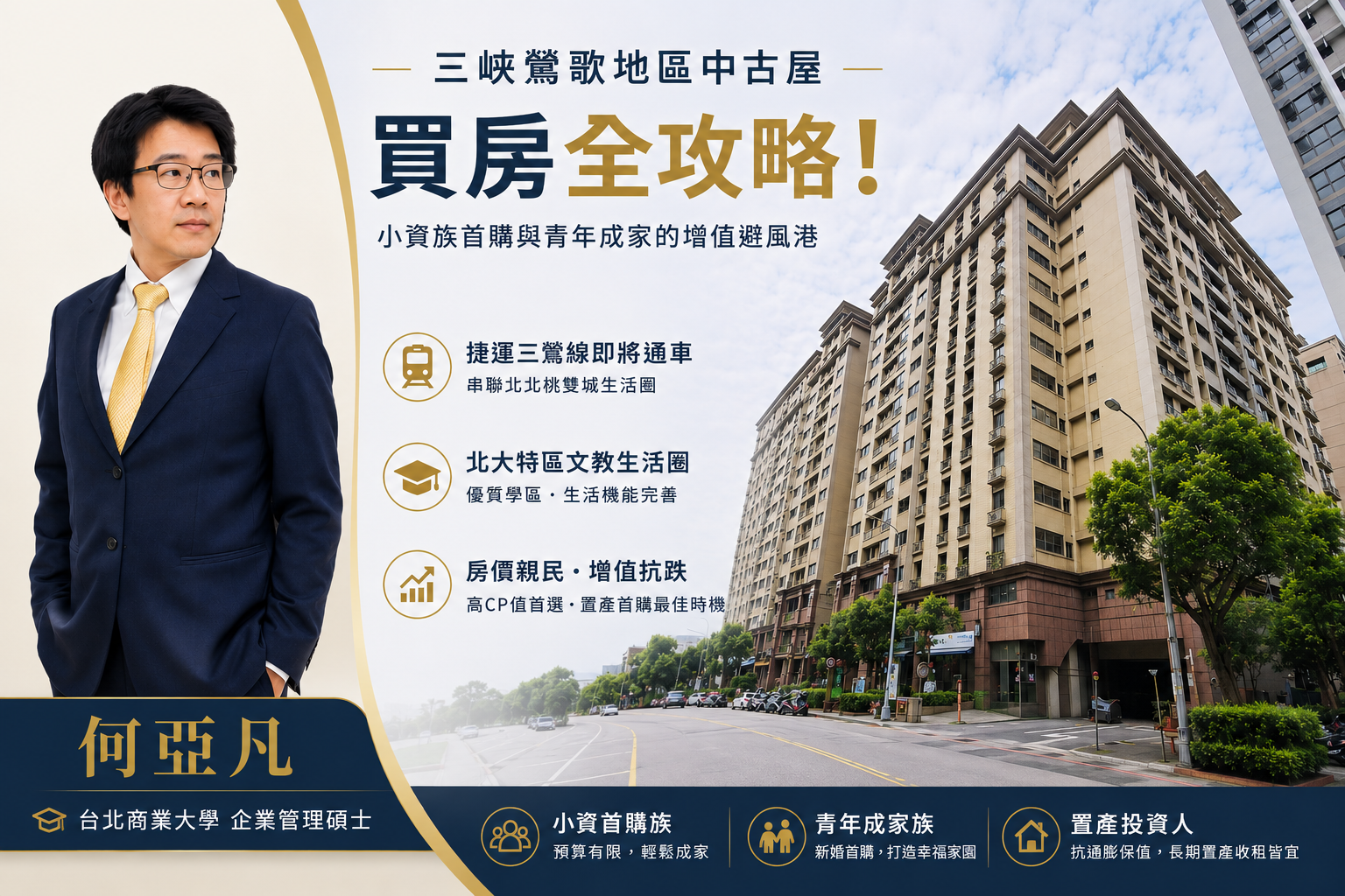 三峽北大特區指名成家大樓!佳陞建設當代CITY為何成為明星學區最搶手的抗通膨神盤?