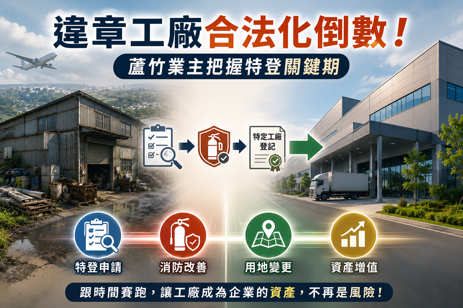 違章工廠合法化倒數！蘆竹業主面對特定工廠登記的真實心聲