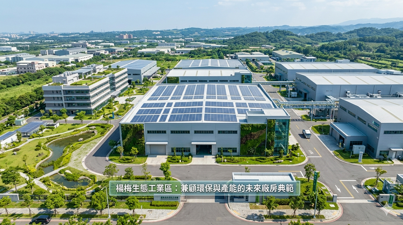 打造楊梅生態工業區：兼顧環保與產能的未來廠房典範