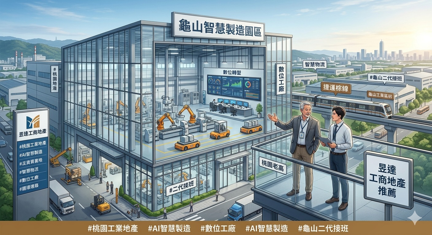 龜山工業區二代接班新藍圖:透過 AI 監控與自動化提升廠房數位轉型價值