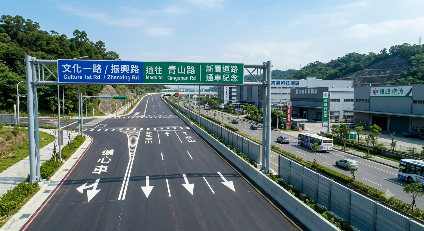 桃園龜山區文化一路至青山路新闢道路工程 詳細分析報告