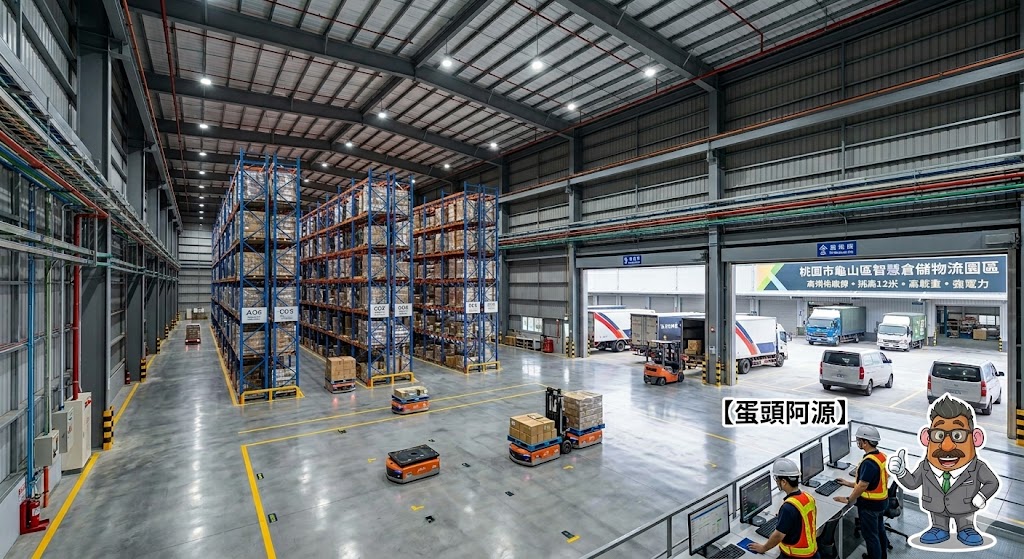 69.龜山智慧倉儲市場解析：AI自動化與冷鏈物流帶動的「高規廠房」硬體新標準