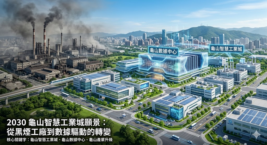 82. 2030龜山智慧工業城願景:從黑煙工廠到數據驅動的轉變