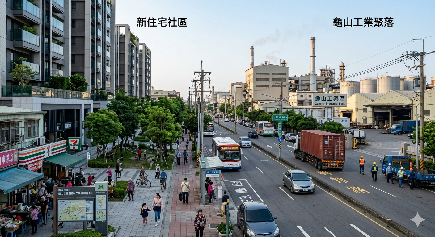 57.龜山工業聚落與新住宅社區共榮：2026工業區周邊生活投資指南與轉型分析