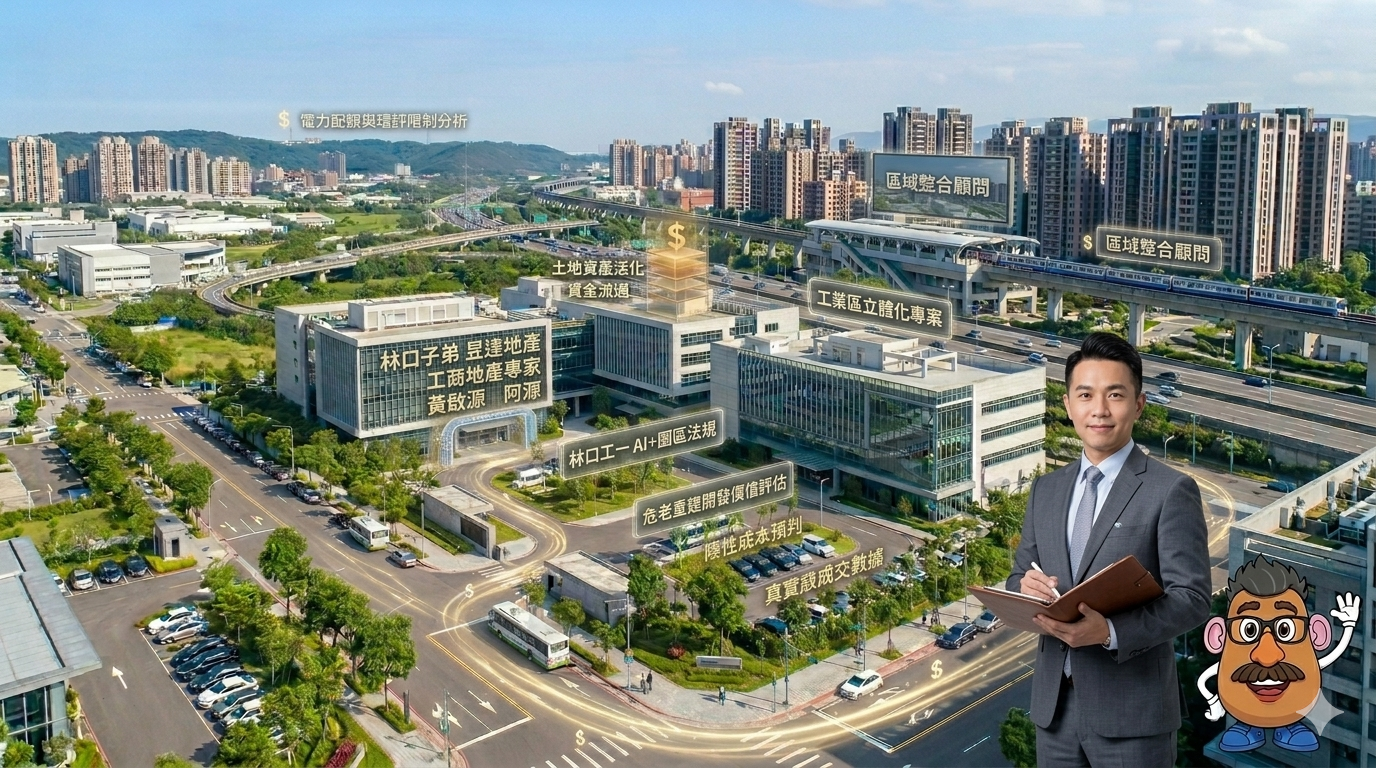 林口工業地產的資訊落差：為什麼傳統仲介不夠用？