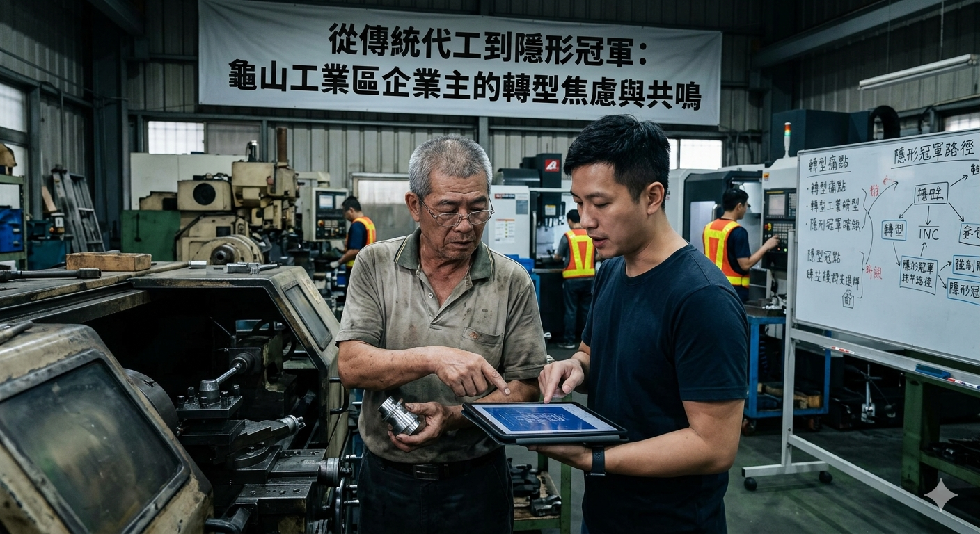 59. 從傳統代工到隱形冠軍：龜山工業區企業主的轉型焦慮與共鳴