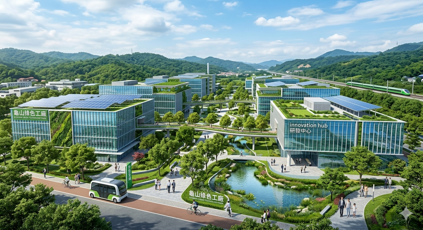 60. 龜山工業聚落的未來藍圖:留給下一代的不是煙囪而是科技感