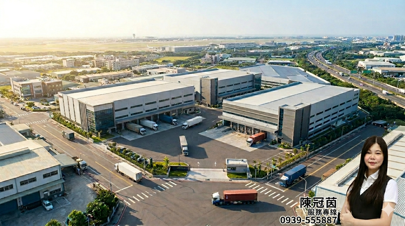 南崁物流租金與機場外溢效應：解析蘆竹倉儲地產的投報天花板與企業佈局策略
