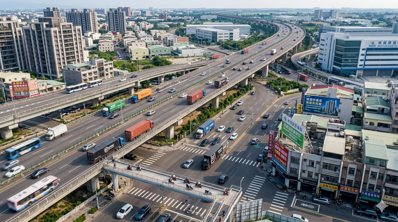 南崁交流道比較:中正北路交流道誰才是桃園物流選址的新王者?