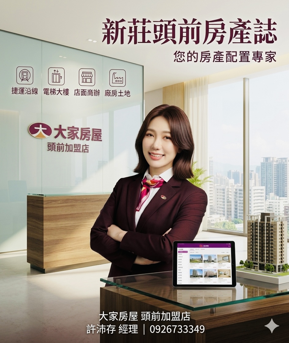 新莊頭前房產誌｜許沛存