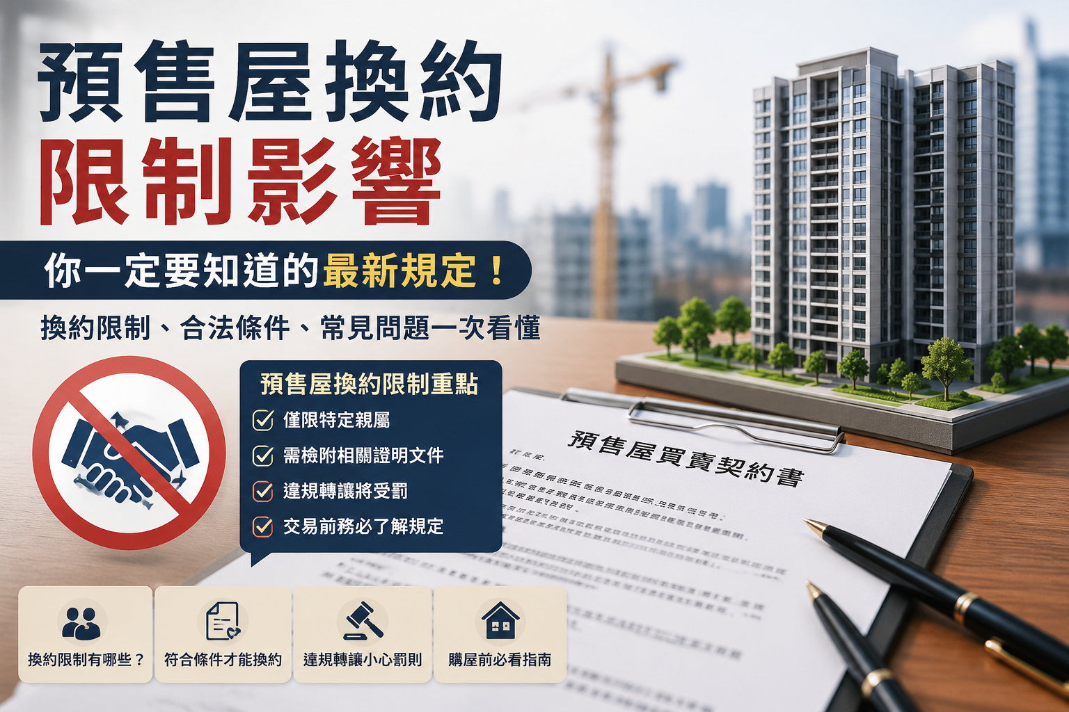 預售屋換約限制懶人包
