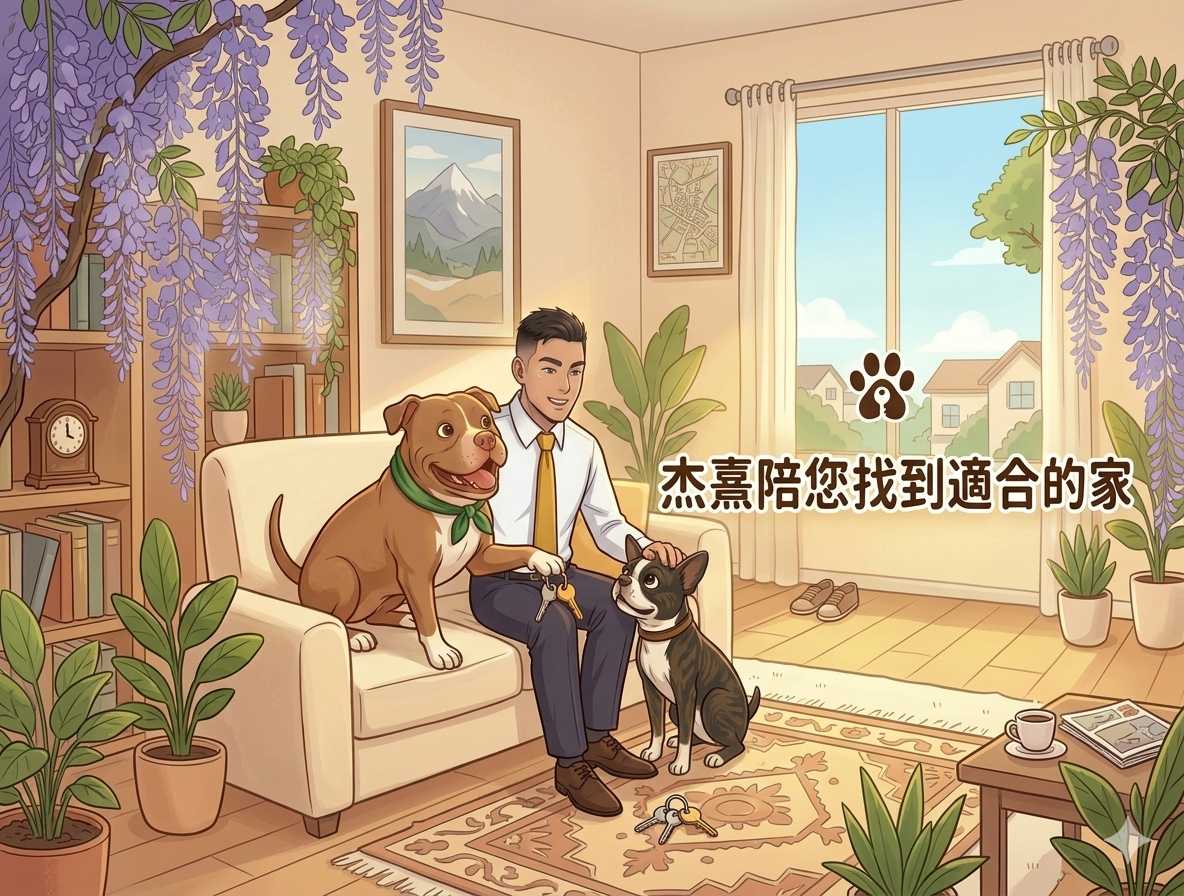 🐾 【高雄買房】下班後的幸福時光！跟著杰熹去「中正狗狗運動園區」，挑選毛孩與你的理想好宅