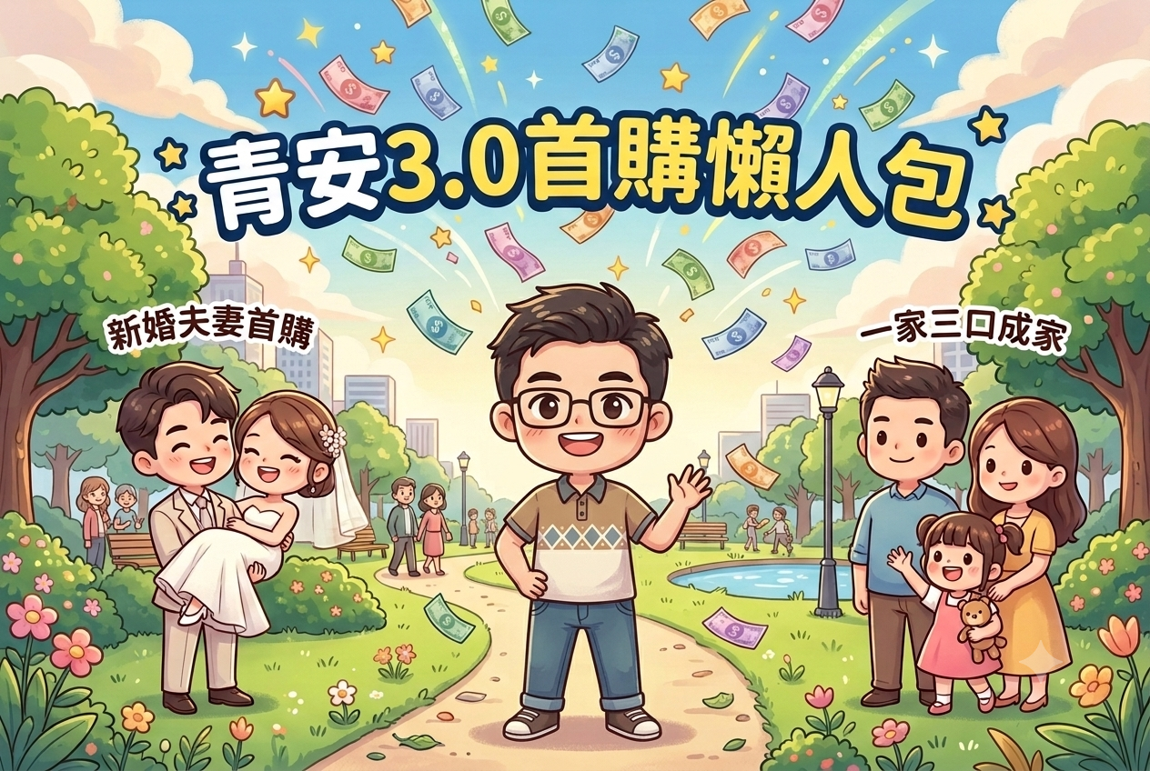 首購青安3.0懶人包，額度升級、門檻變嚴