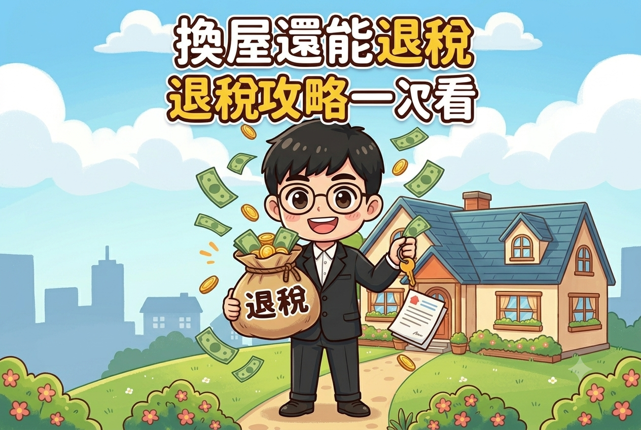 換屋族必看！重購退稅懶人包全攻略：申請條件？能退多少錢？