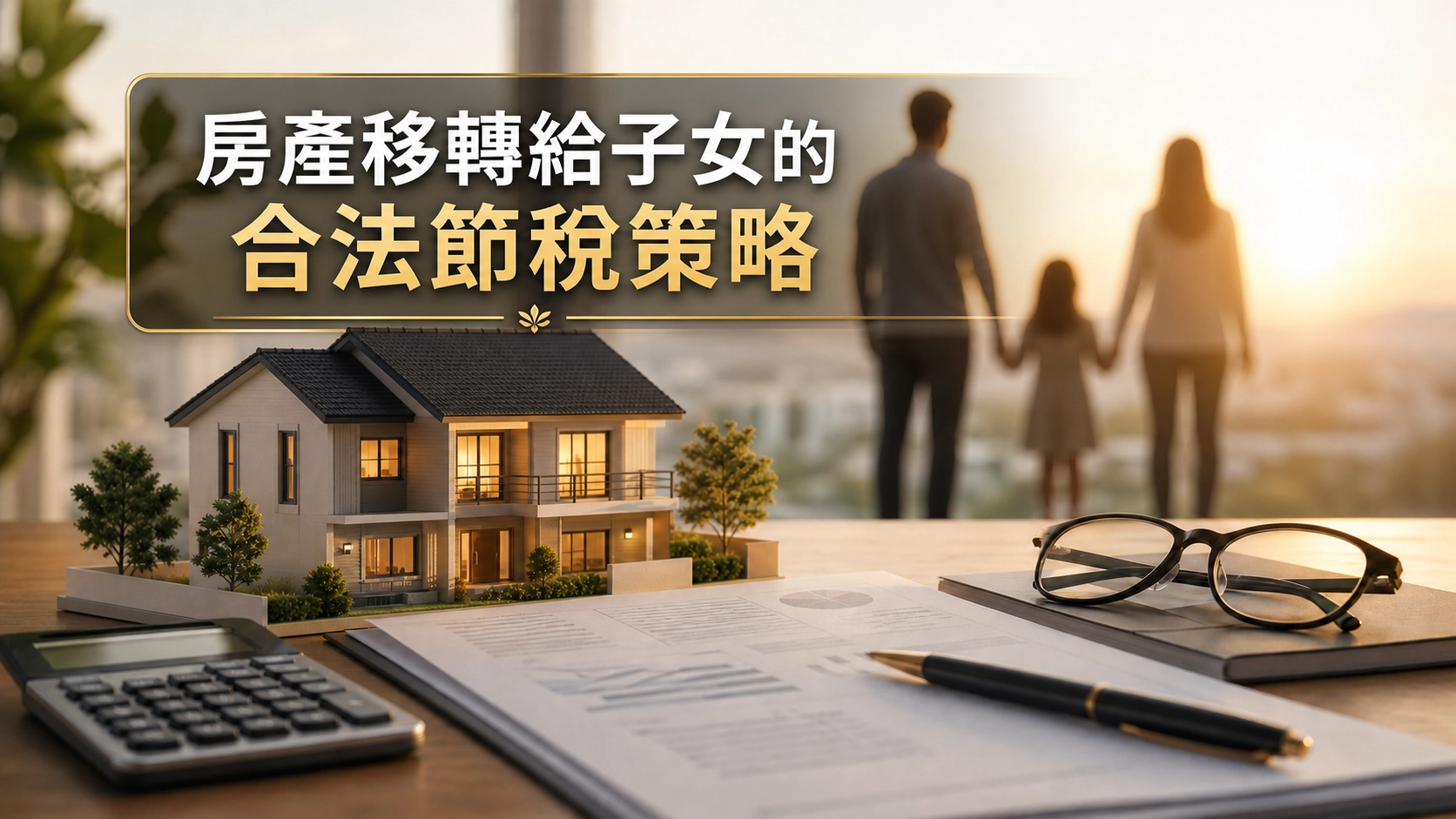 房產移轉給子女的合法節稅策略