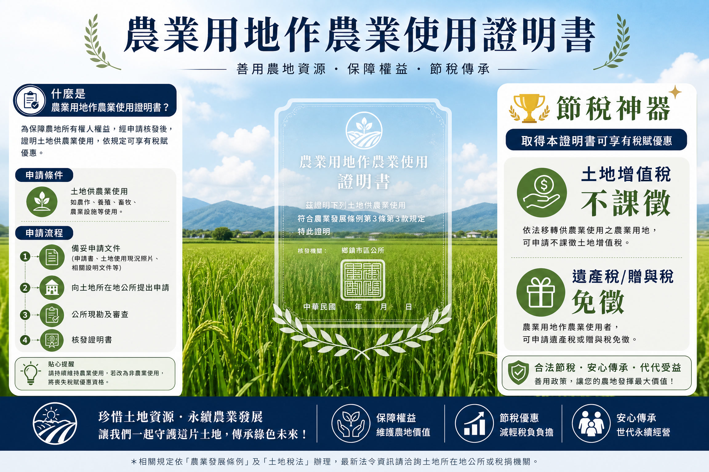 何謂農地的農用證明？