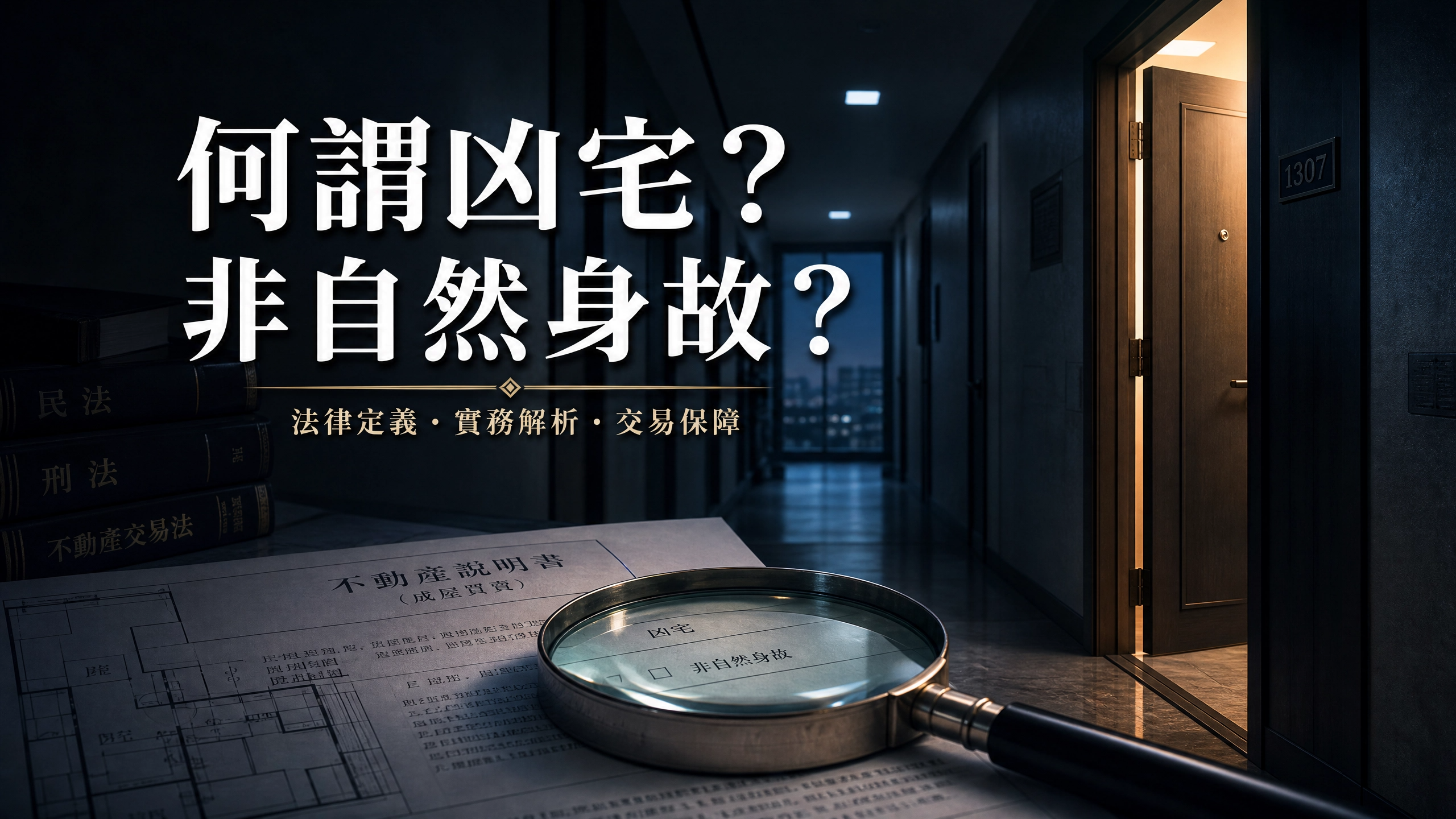 何謂凶宅?非自然身故?