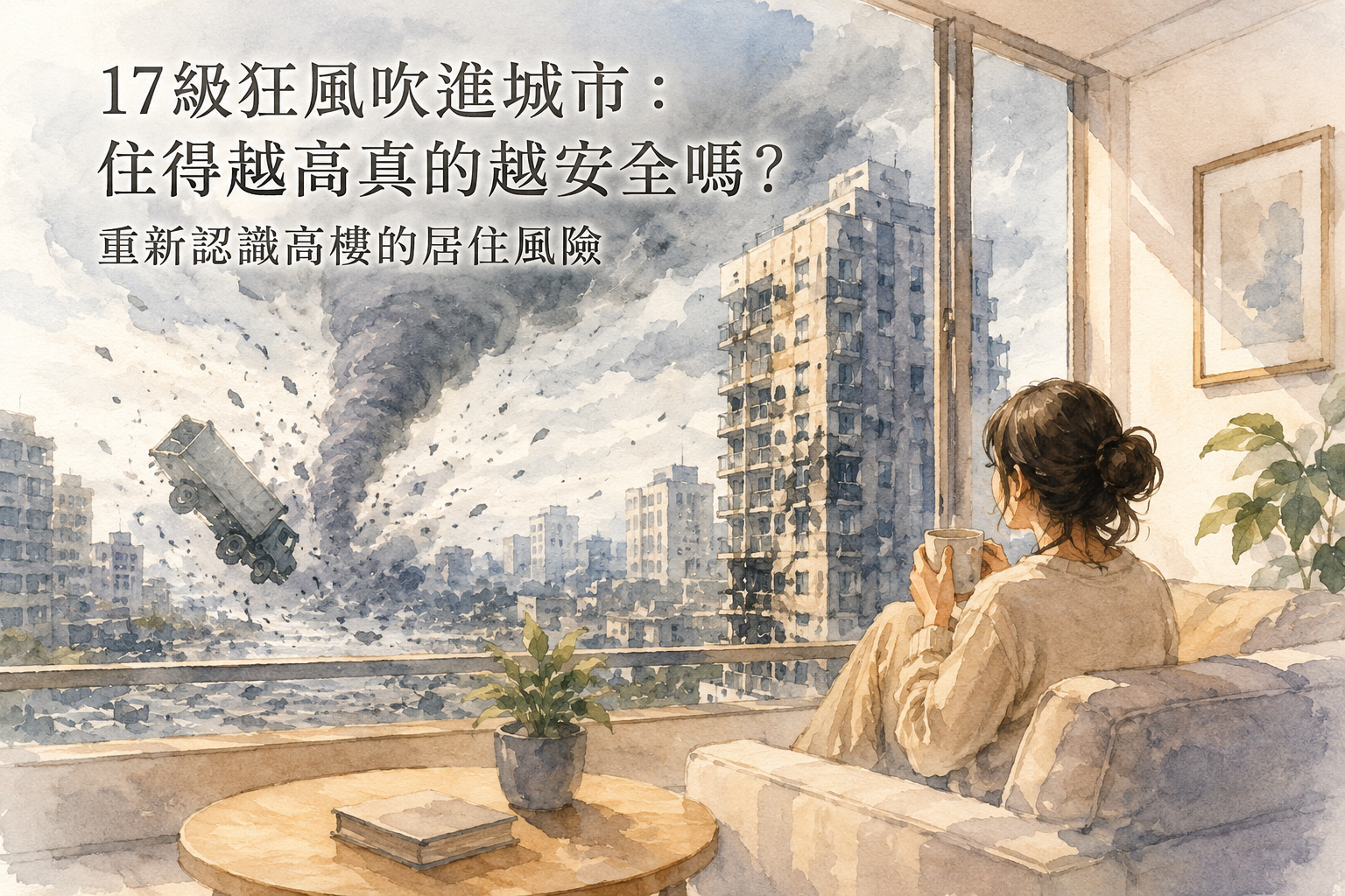 17級狂風吹進城市:住得越高真的越安全嗎?重新認識高樓的居住風險