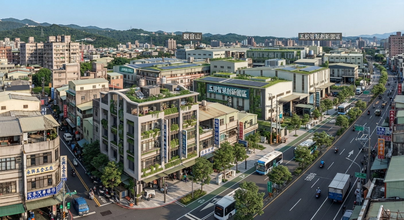 五股廠房投資指南:中興路與四維路工業地行情解析與佈局策略