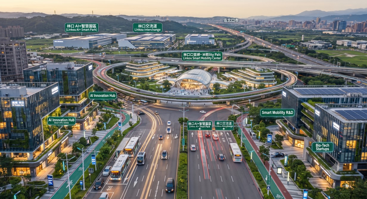 【林口廠房土地買賣】林口 AI+ 智慧園區適用行業、未來發展與 2026 買賣行情全攻略