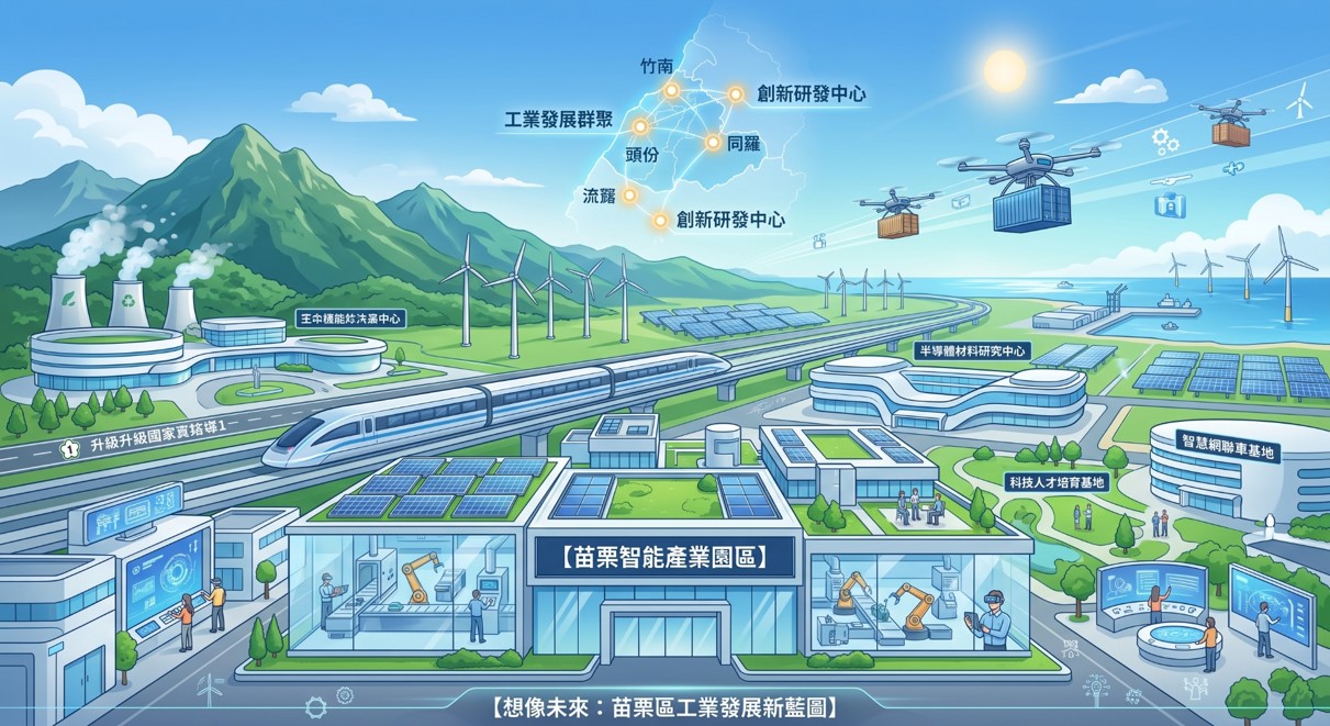 2026苗栗工業區廠房買賣攻略：四大聚落特色、行情走勢與未來發展全解析