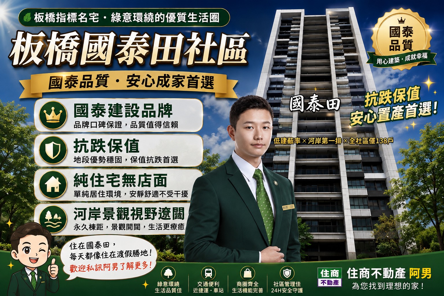 板橋國泰田可以買嗎?分析優缺點、成交行情與未來增值一次看懂