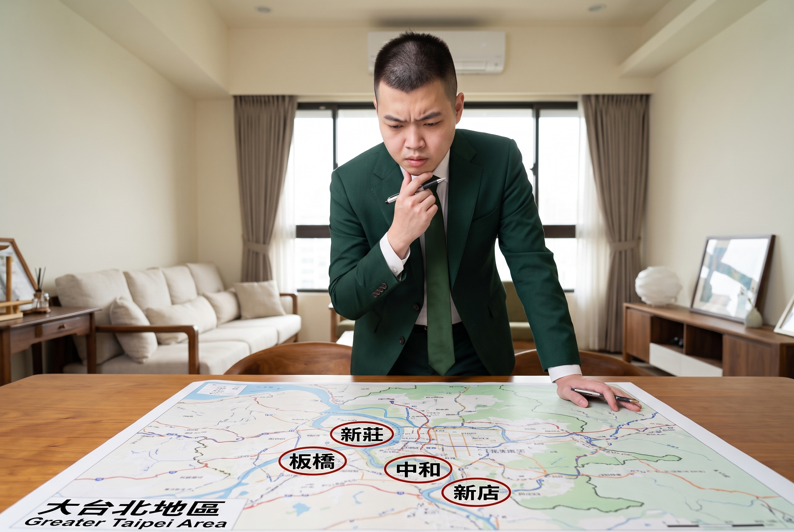 2026新北買房選哪區？板橋、新莊、中和、新店優缺點分析與房價走勢一次看懂