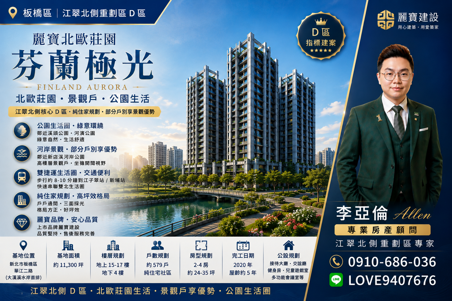 江翠北側-ALLEN帶你看房(D區)麗寶北歐莊園芬蘭極光值得買嗎??主要買這社區的受眾,跟未來的轉售的看法