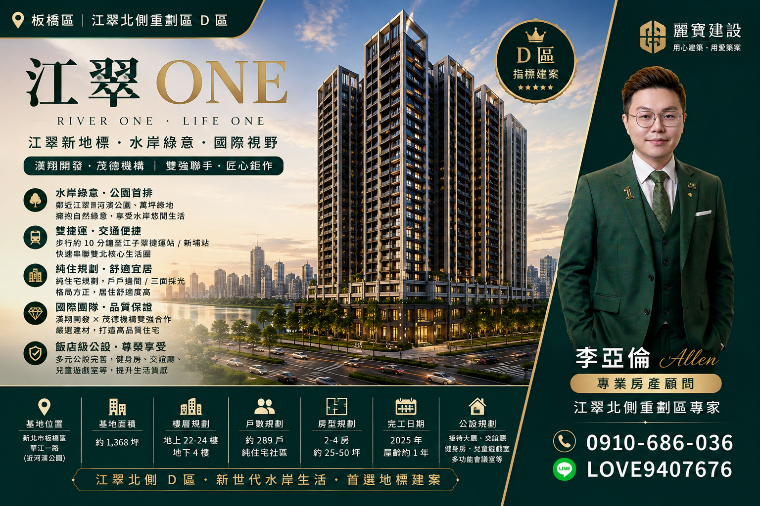 江翠北側-ALLEN帶你看房(E區) 江翠ONE 值得買嗎??主要買這社區的受眾，跟未來的轉售的看法