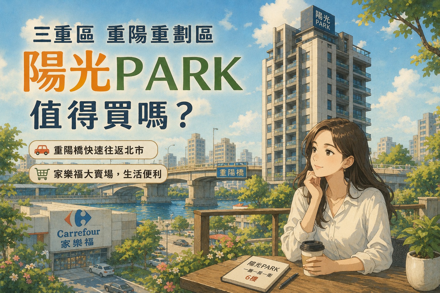 重陽重劃區陽光PARK值得買嗎？優缺點分析、房價行情與真實評價完整解析